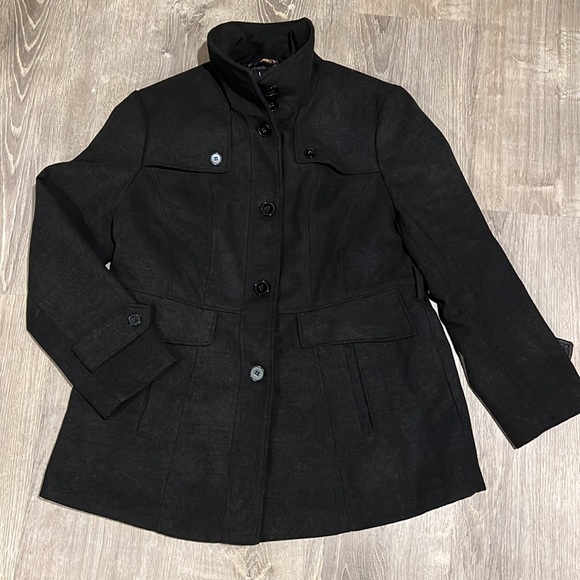 Nicole Miller Jackets & Blazers - Charcol Gray Nicole Miller Pea Coat